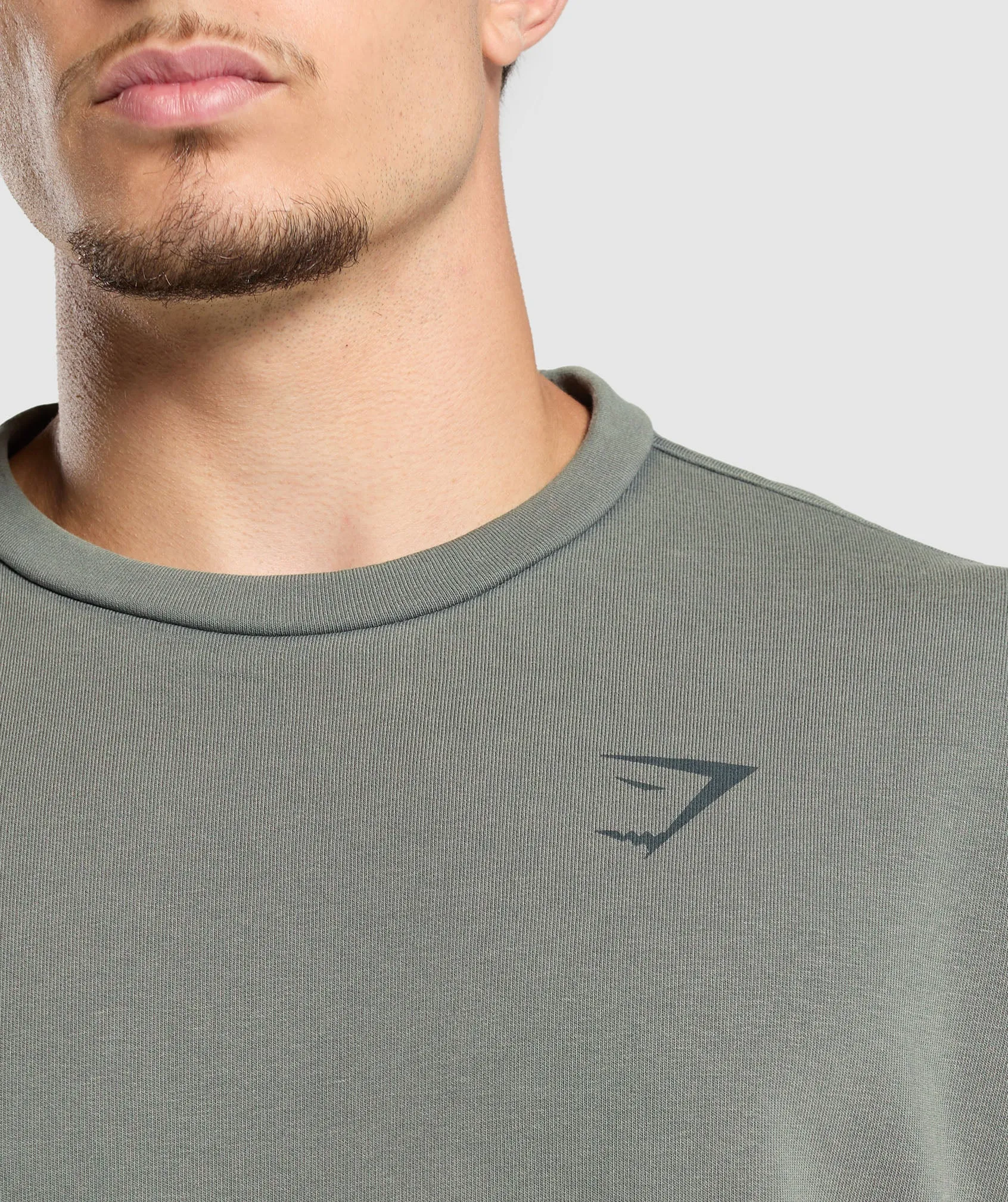 Gymshark Power Washed Crew - Slate Teal sold by Gymshark product image thumbnail 5