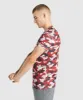 Gymshark Arrival T-Shirt - Red Print sold by Gymshark