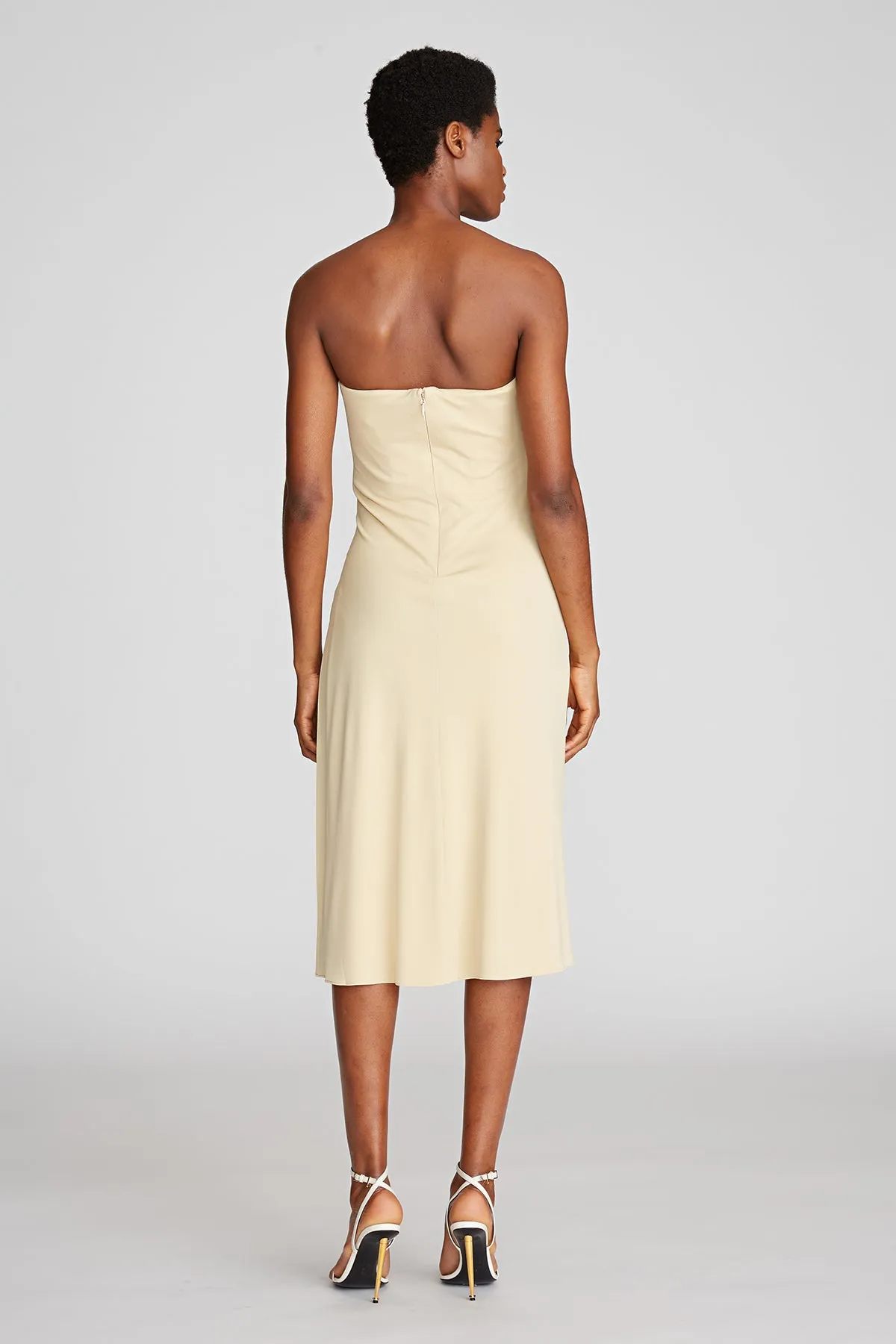 Myra Dress In Matte Jersey sold by H by Halston product image thumbnail 3