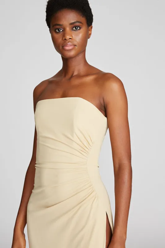 Myra Dress In Matte Jersey sold by H by Halston