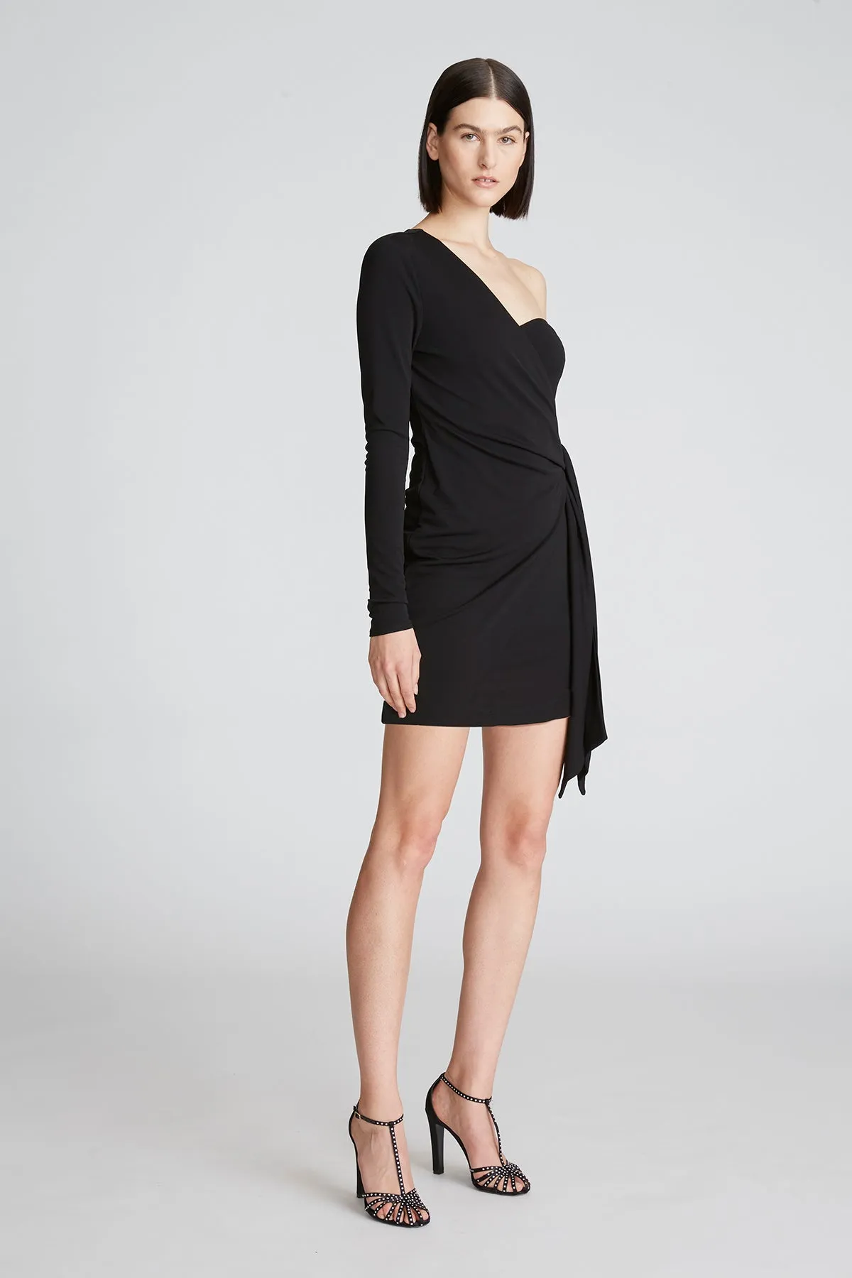 Ashlynn Dress In Matte Jersey sold by H by Halston product image thumbnail 3