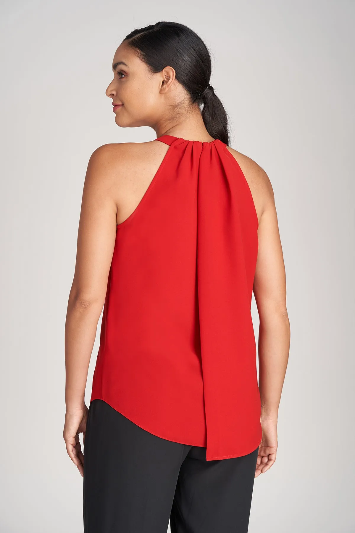 Dayana Top In Stretch Crepe sold by H by Halston product image thumbnail 3