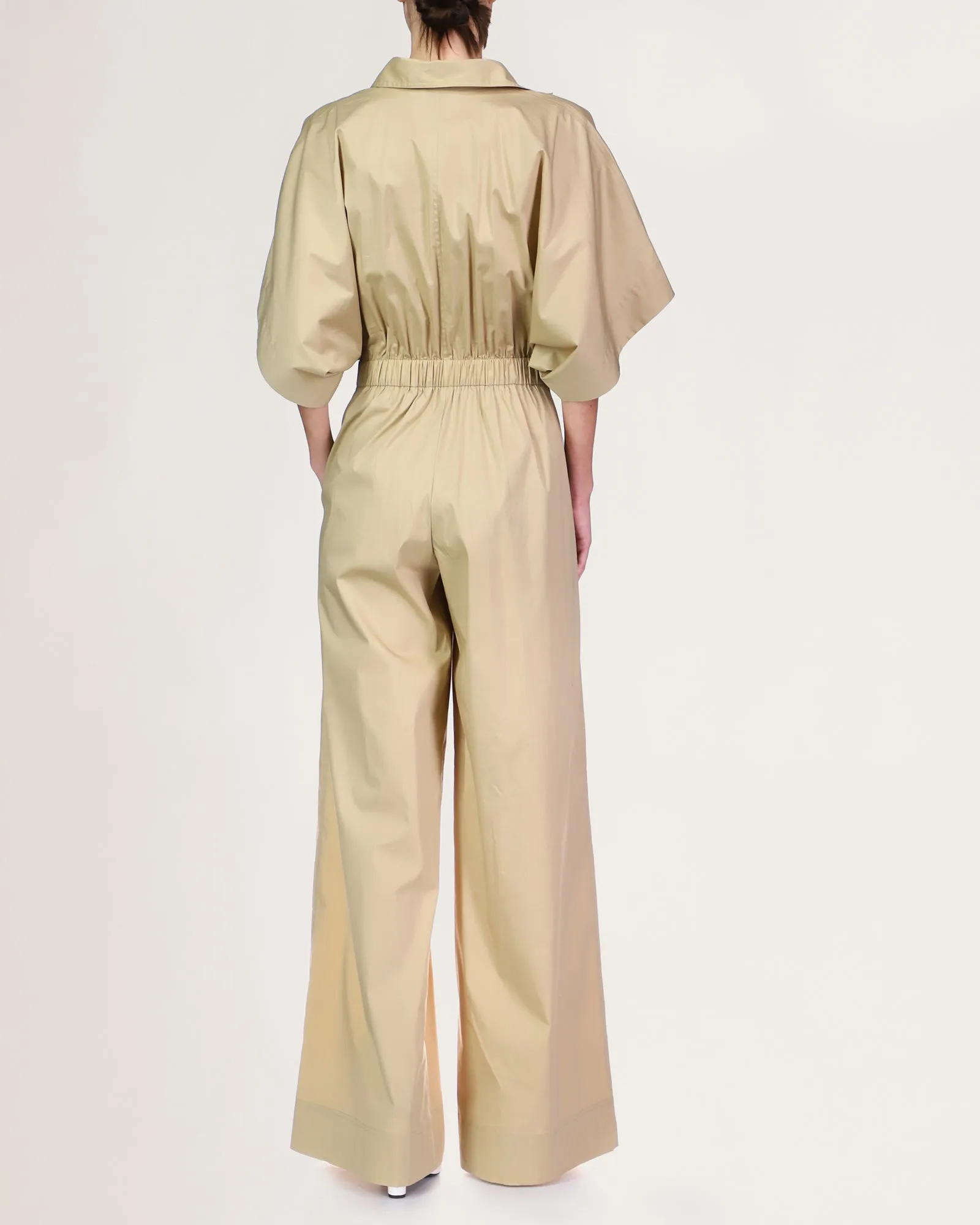 Mina Cotton Jumpsuit sold by H by Halston product image thumbnail 3