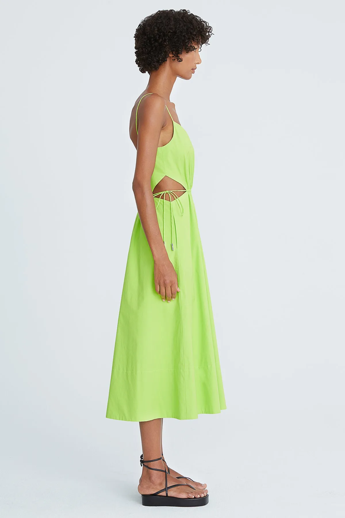 Carmen Ruched Shirting Dress sold by H by Halston product image thumbnail 3