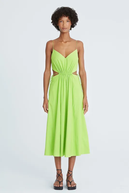 Carmen Ruched Shirting Dress sold by H by Halston