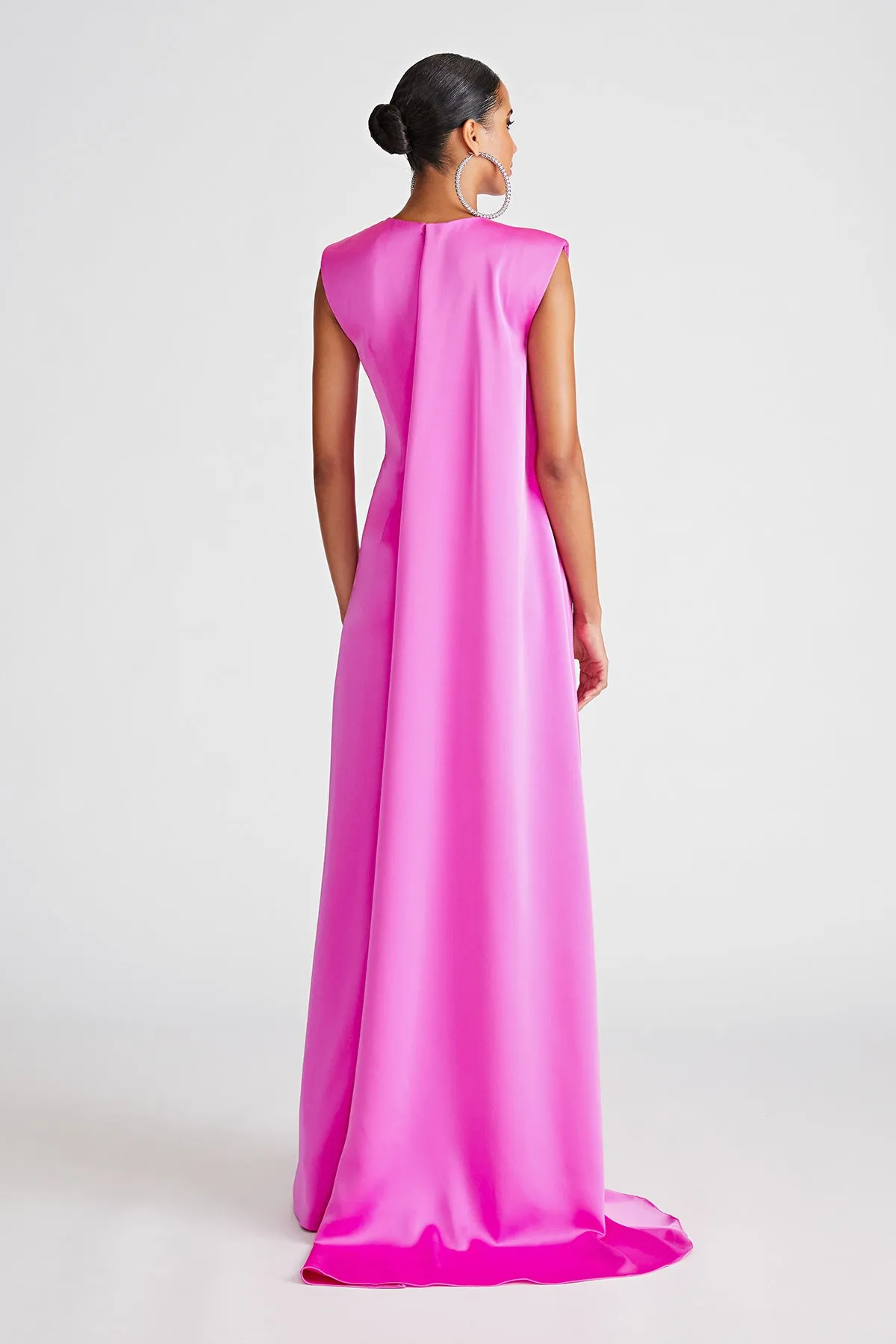 Tara Gown In Satin sold by H by Halston product image thumbnail 2