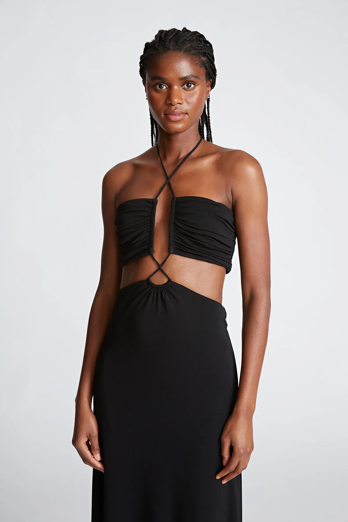 Eva Gown In Matte Jersey sold by H by Halston product image thumbnail 4