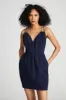 Justine Dress In Stretch Crepe sold by H by Halston