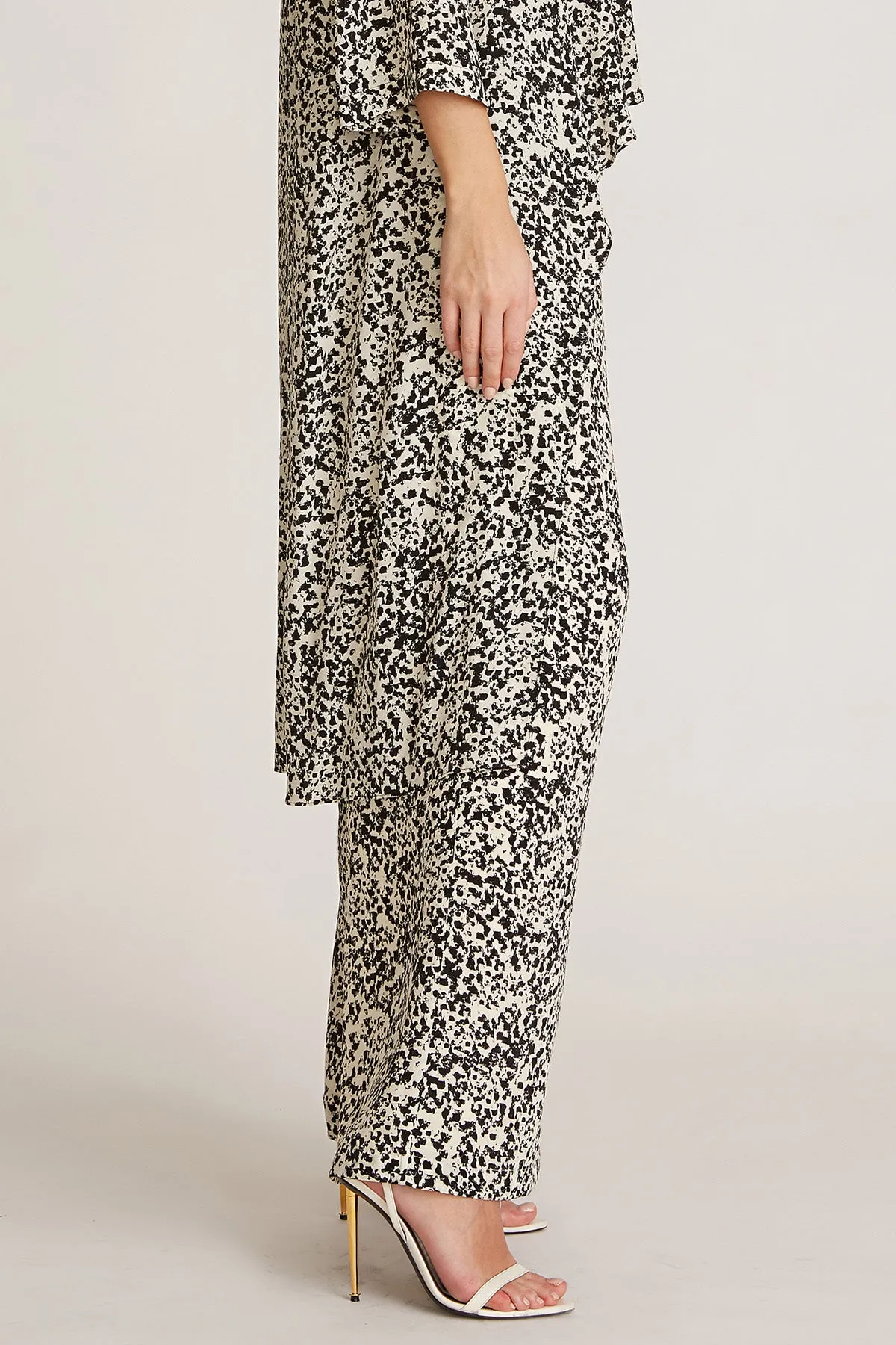 Elena Abstract Silk Pant sold by H by Halston product image thumbnail 3