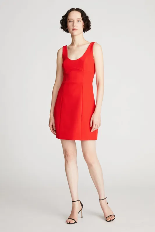 Larisa Dress In Stretch Crepe sold by H by Halston