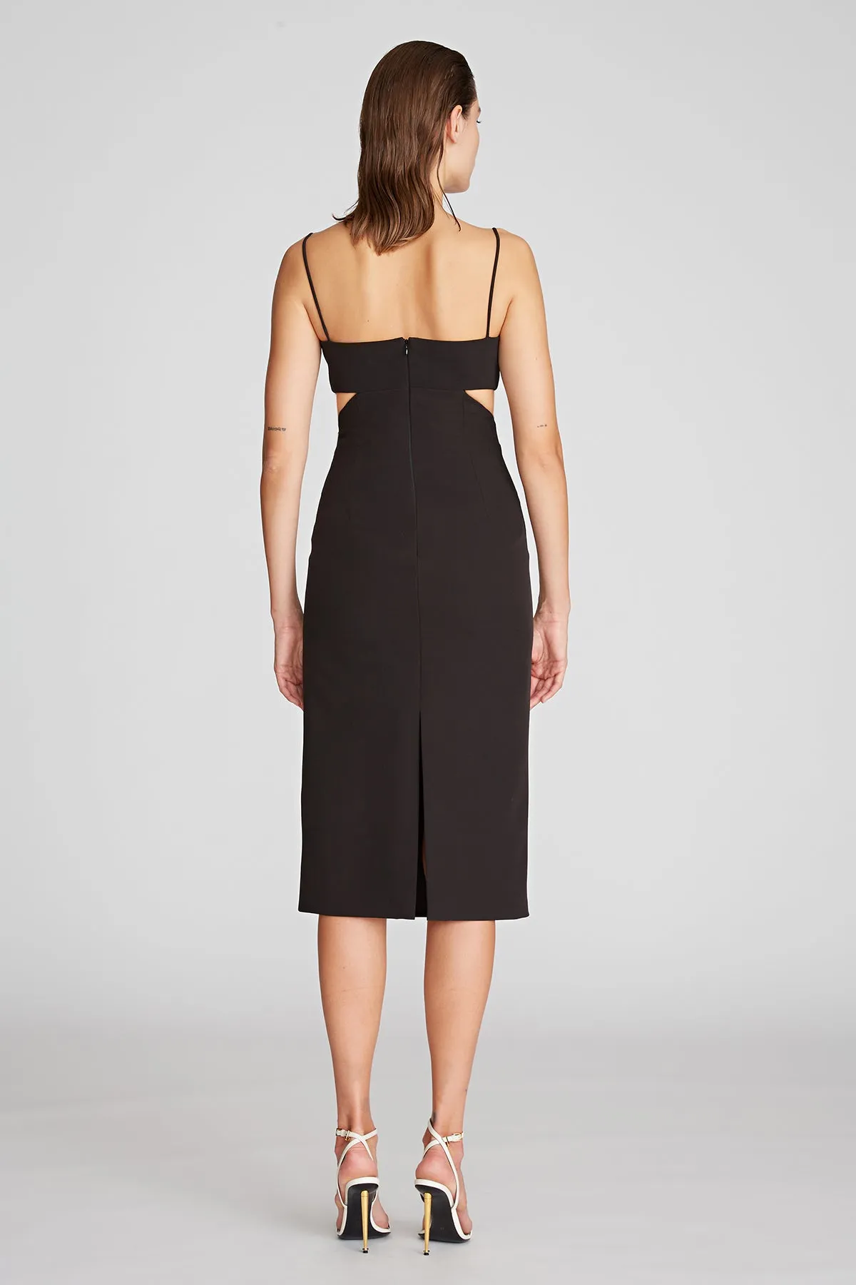 Lyn Dress In Stretch Crepe sold by H by Halston product image thumbnail 2