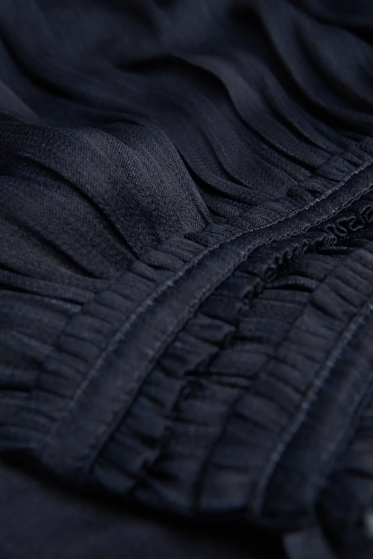 Slub Micro Satin Gown sold by H by Halston product image thumbnail 5