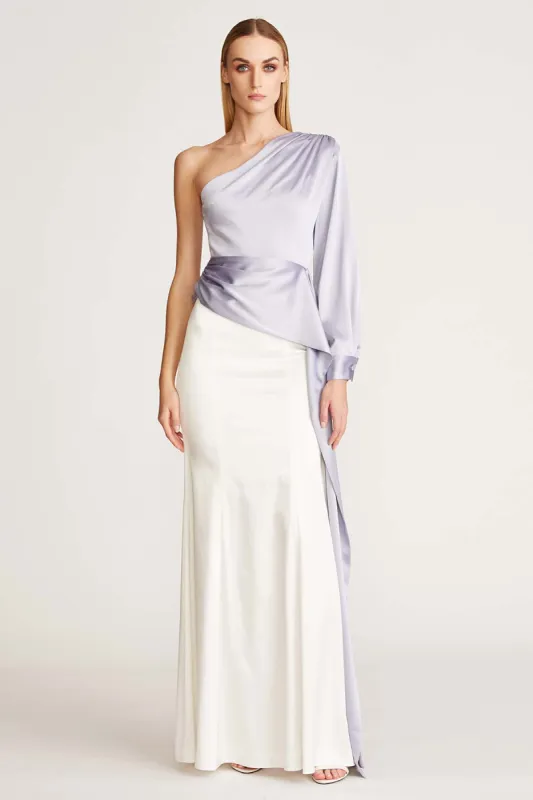 Gabi Satin Top sold by H by Halston