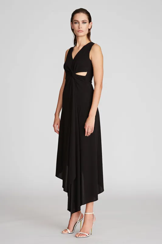 Lena Dress In Crepe Jersey sold by H by Halston