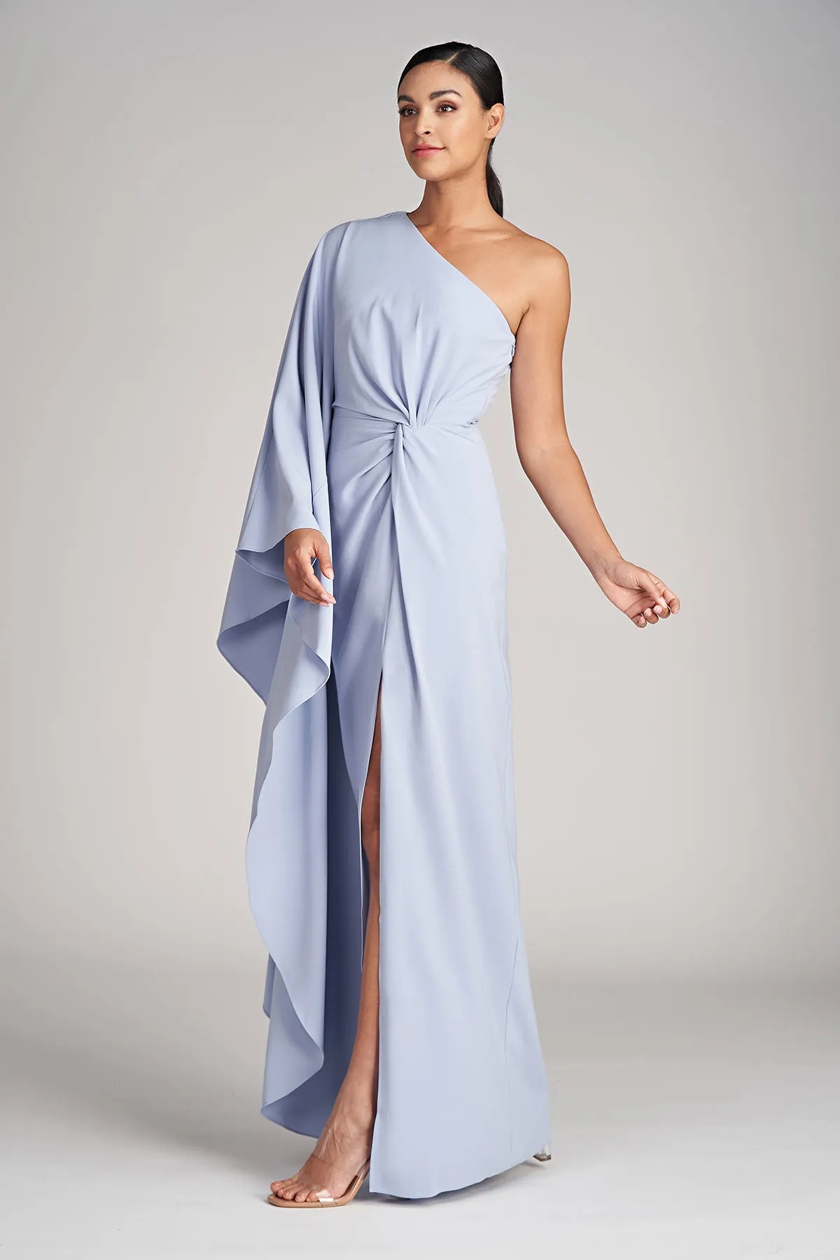 Ariella Gown In Fluid Crepe sold by H by Halston product image thumbnail 5