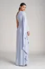Ariella Gown In Fluid Crepe sold by H by Halston