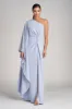 Ariella Gown In Fluid Crepe sold by H by Halston