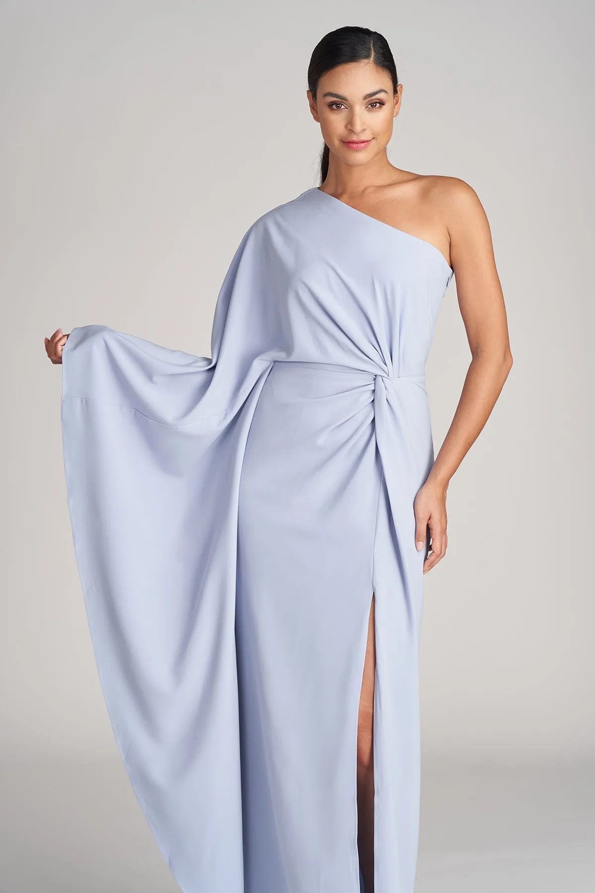 Ariella Gown In Fluid Crepe sold by H by Halston product image thumbnail 4