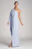 Ariella Gown In Fluid Crepe sold by H by Halston