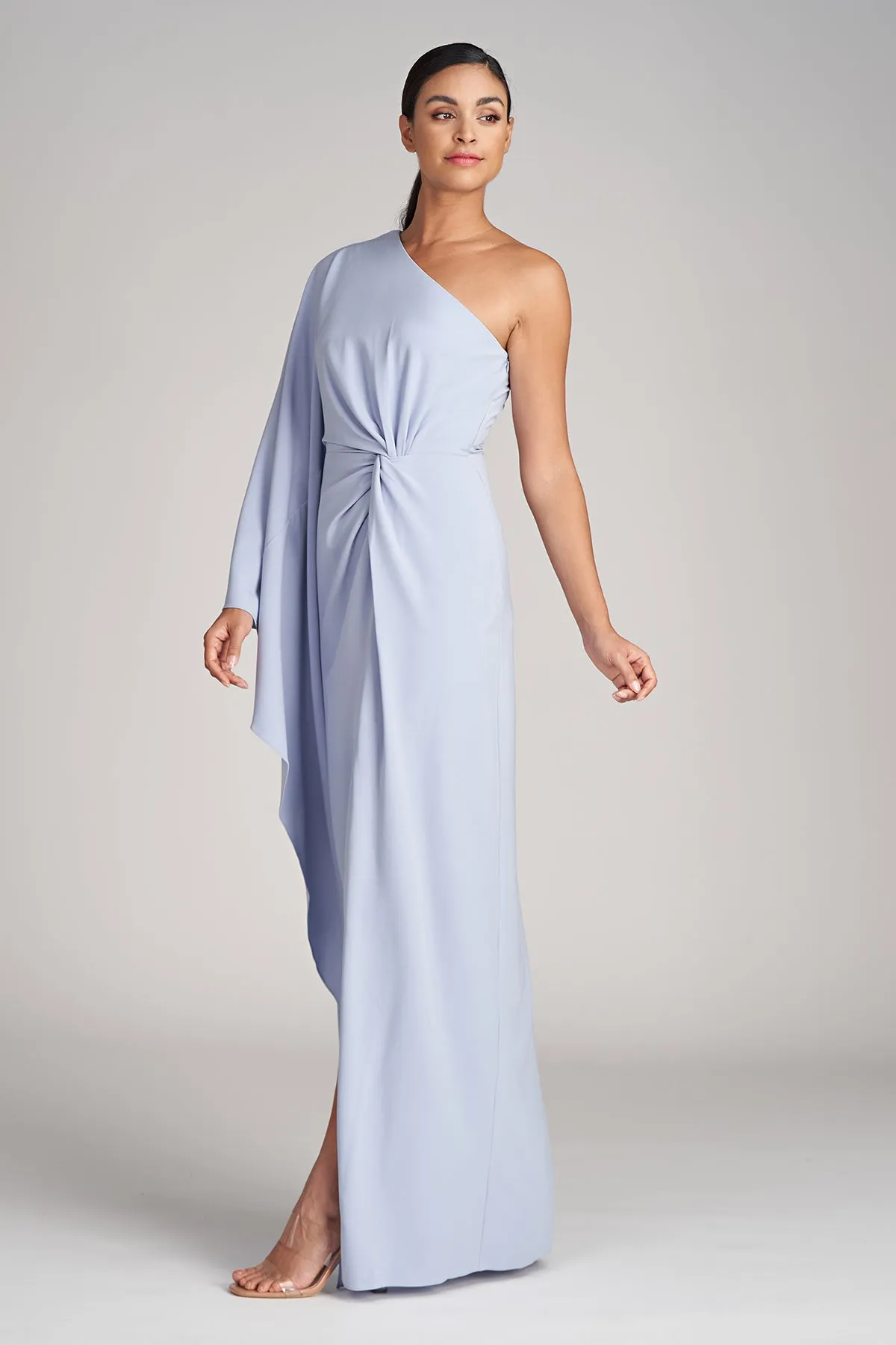Ariella Gown In Fluid Crepe sold by H by Halston product image thumbnail 3