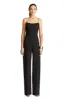 Brea Jumpsuit In Stretch Crepe sold by H by Halston