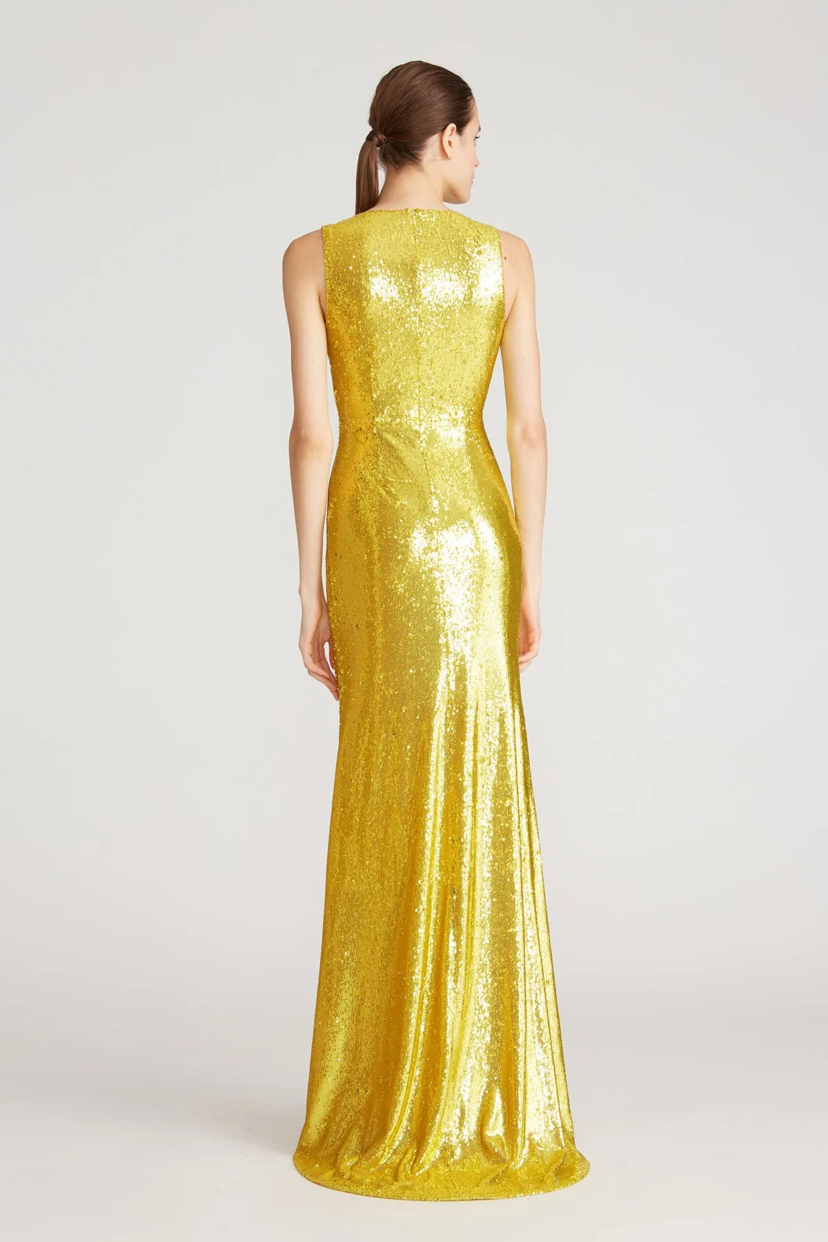 Georgia Sequins Twist Gown sold by H by Halston product image thumbnail 2