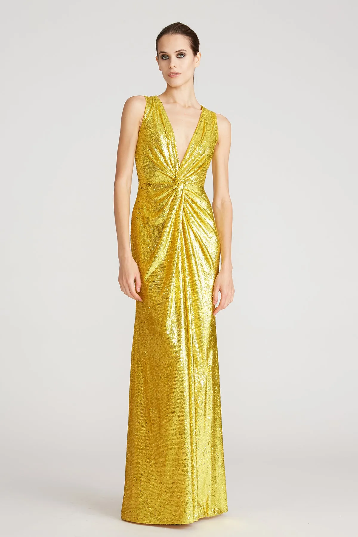 Georgia Sequins Twist Gown sold by H by Halston