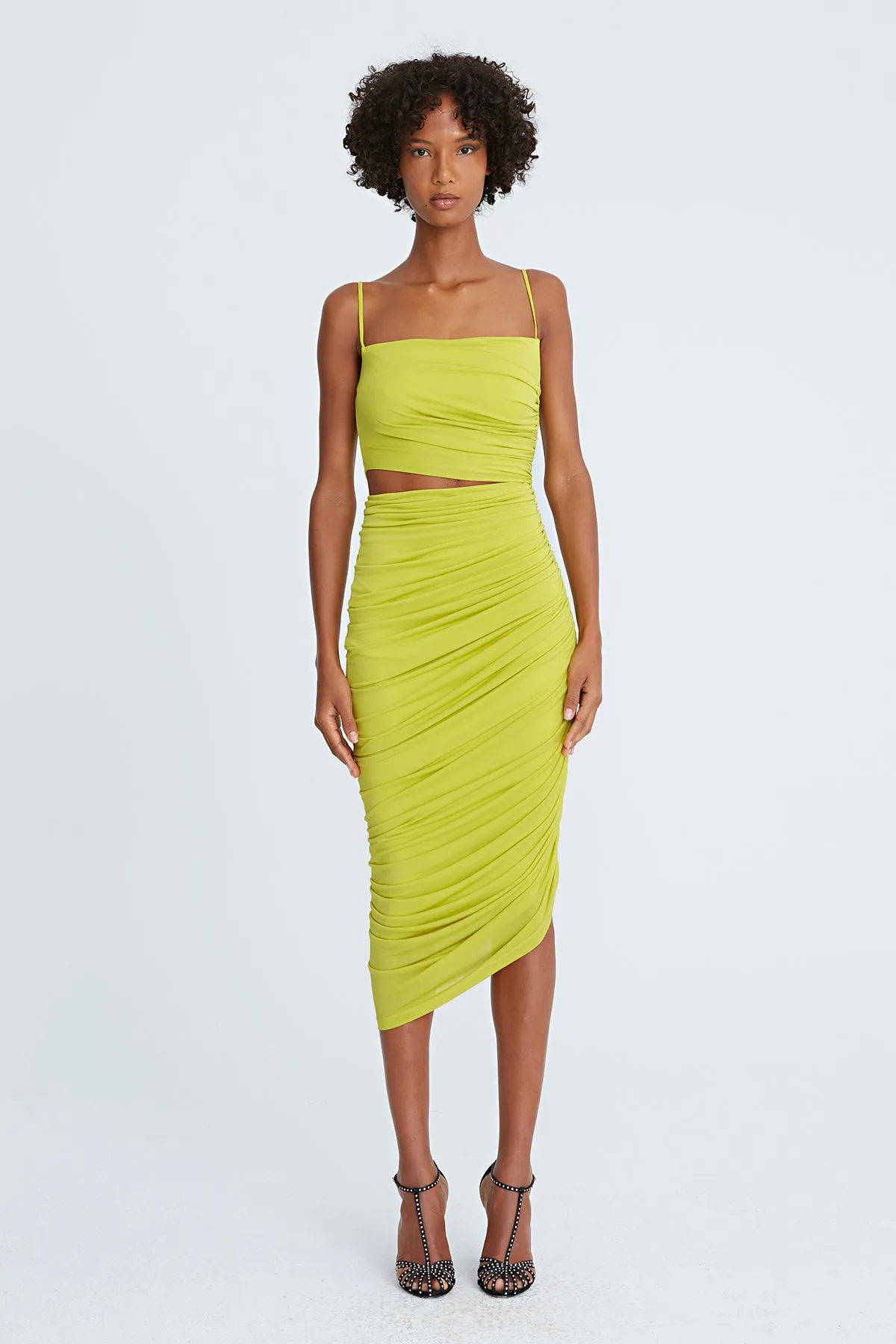 Averie Jersey Draped Cocktail sold by H by Halston