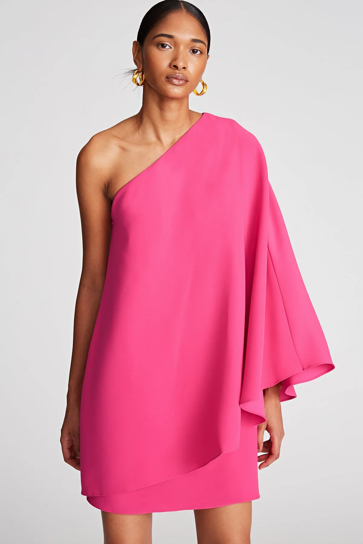 Melina Dress In Stretch Crepe sold by H by Halston