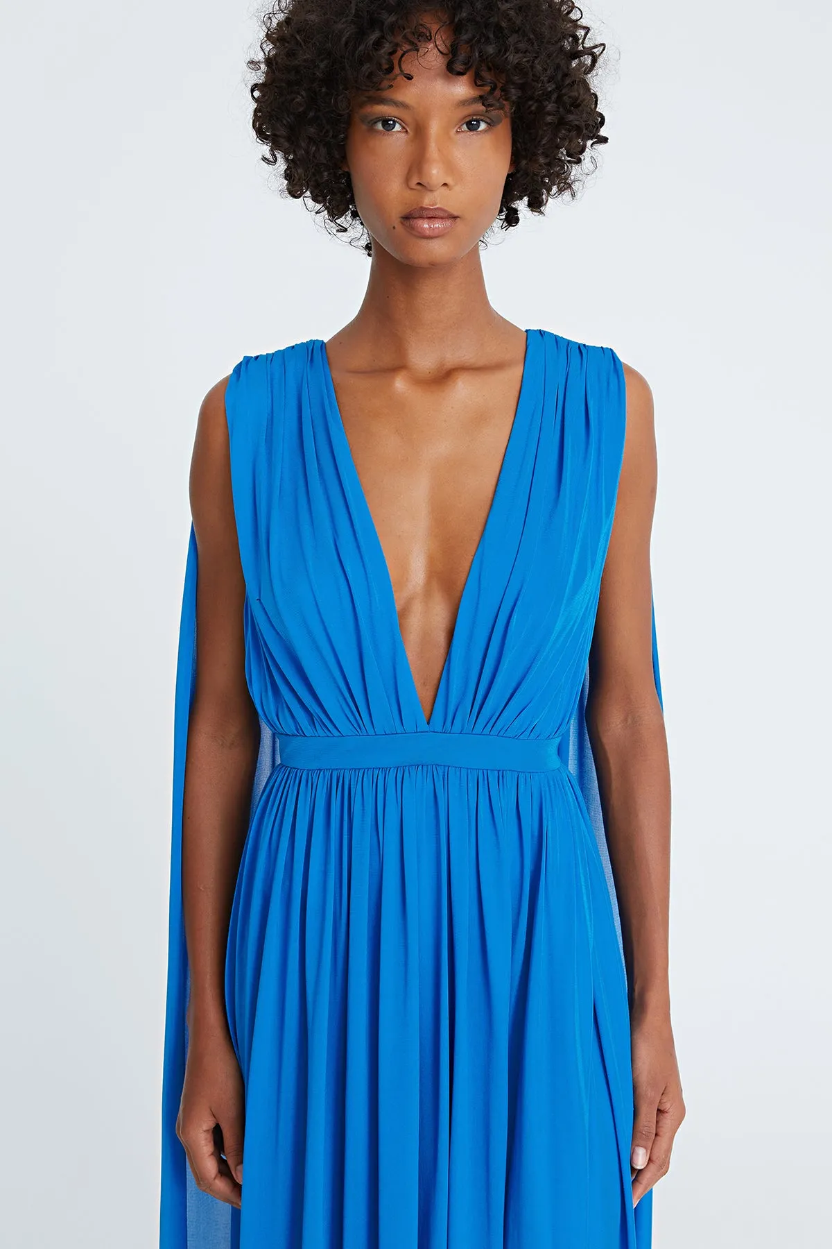 Ashley Jersey V-Neck Gown sold by H by Halston product image thumbnail 2