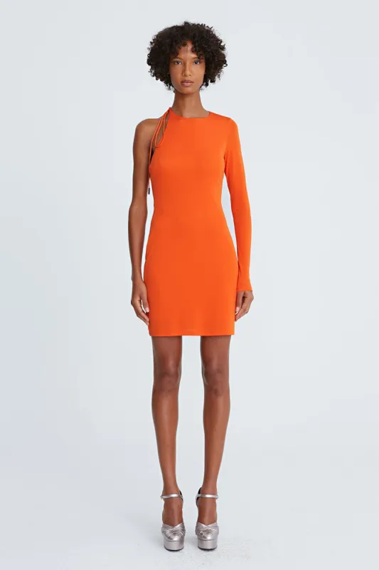 Kayleigh Jersey Open Back Mini sold by H by Halston