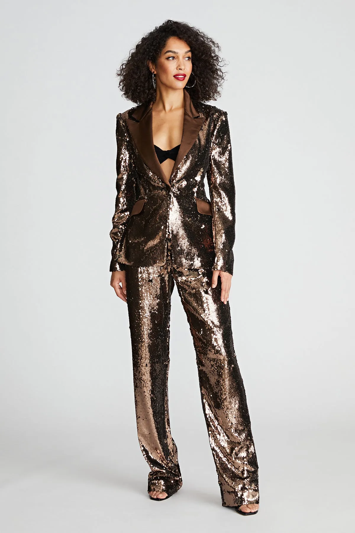 Ameri Jacket In Sequin sold by H by Halston