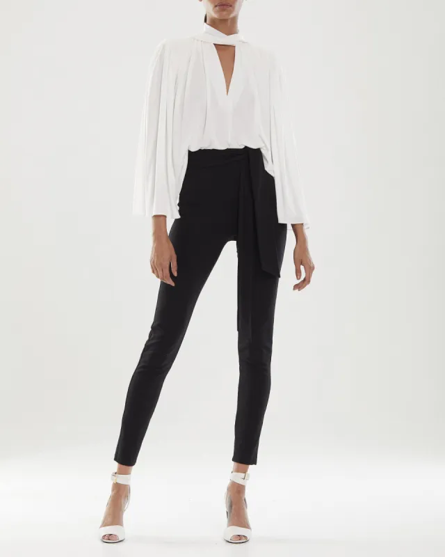 Evi Volume Drape Top sold by H by Halston