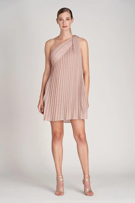 Clare Dress In Shimmer Jersey sold by H by Halston