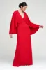 Olaya Gown In Fluid Crepe sold by H by Halston
