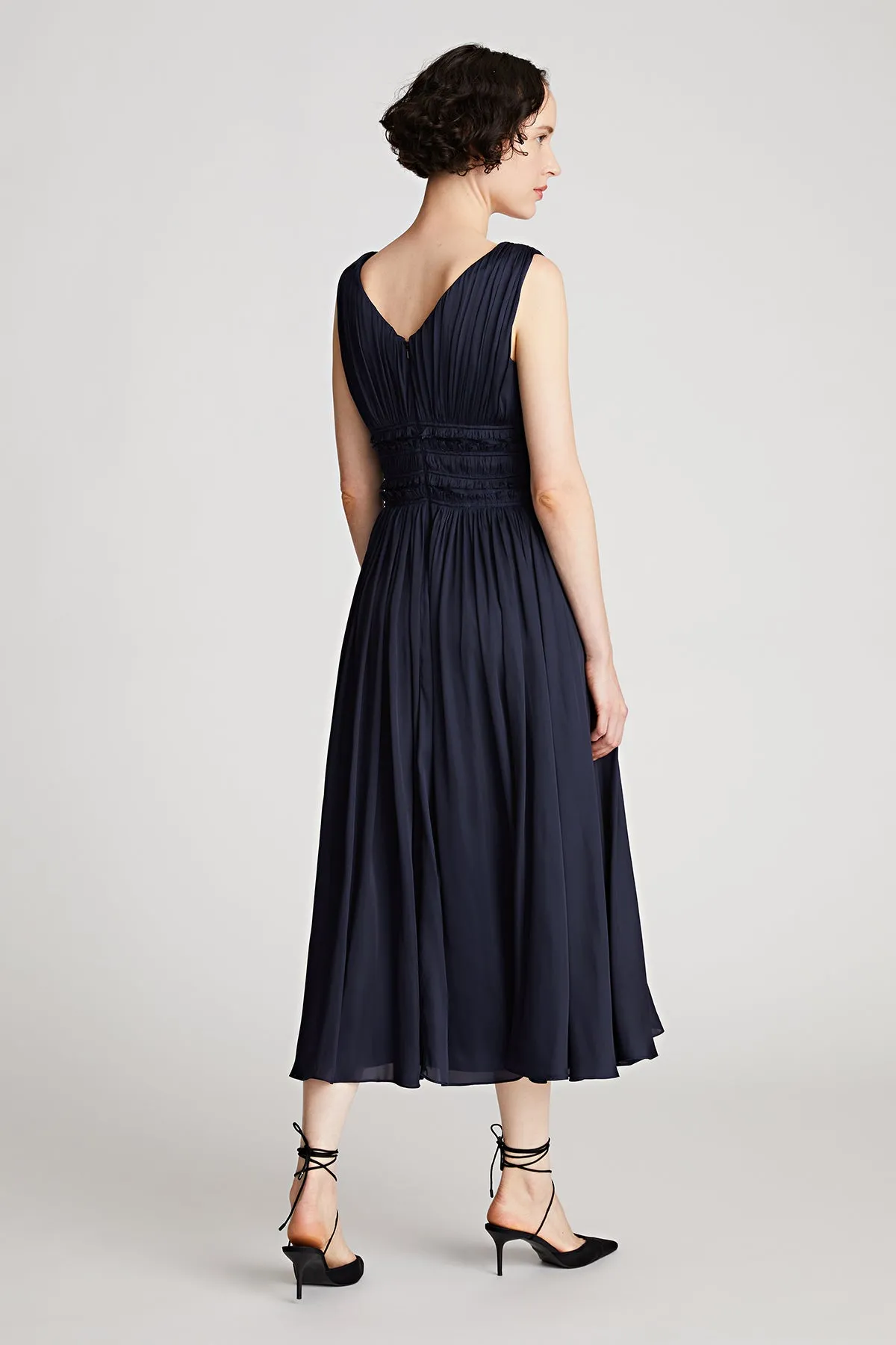 Reilly Dress In Fluid Satin sold by H by Halston product image thumbnail 2