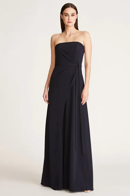 Ami Side Drape Gown sold by H by Halston
