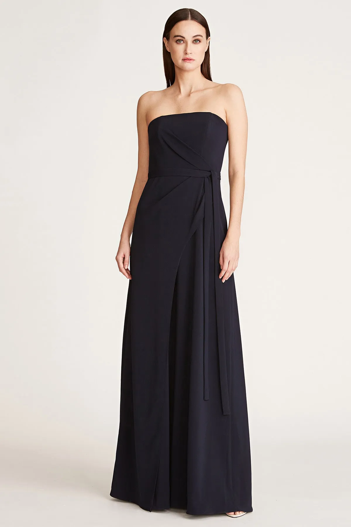 Ami Side Drape Gown sold by H by Halston