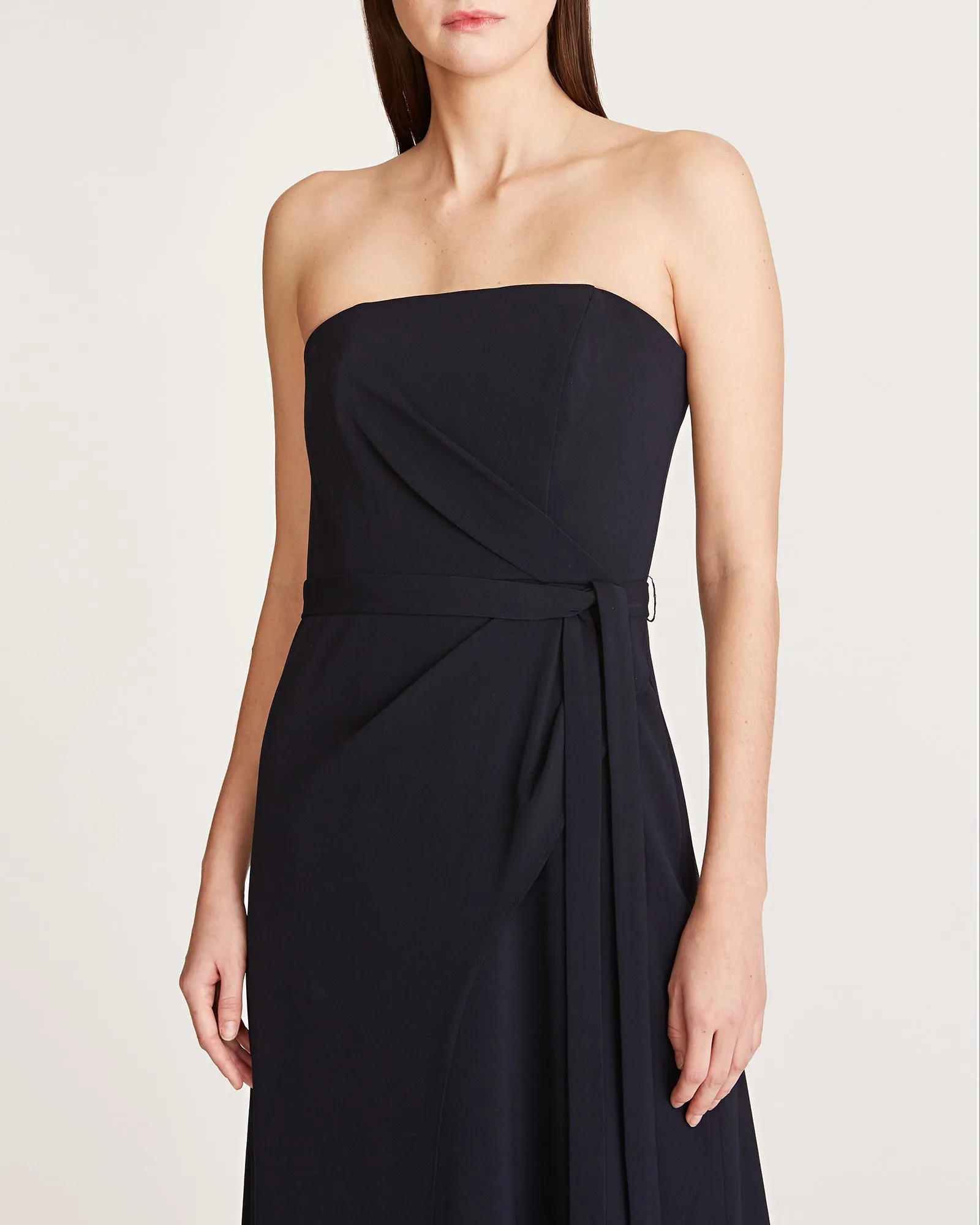 Ami Side Drape Gown sold by H by Halston product image thumbnail 4