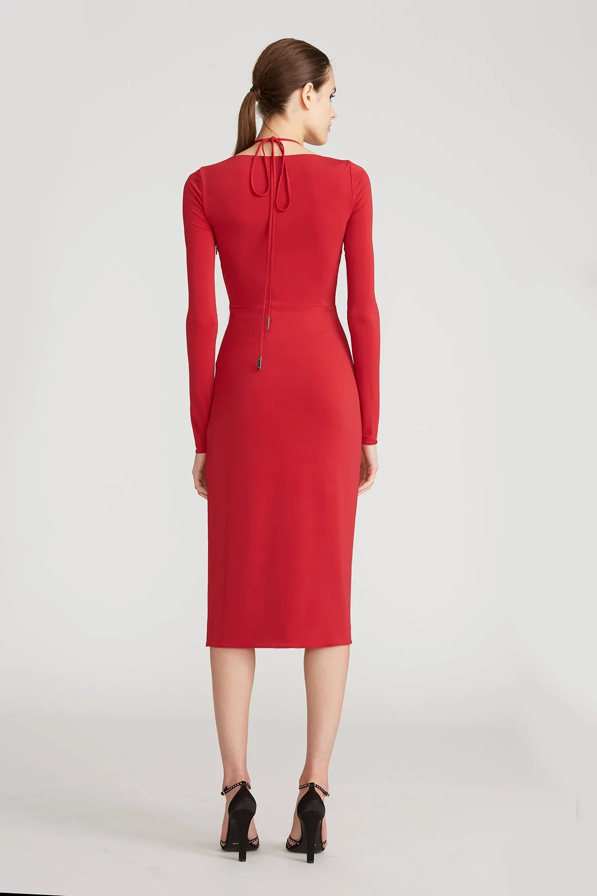 Ember Stretch Jersey Dress sold by H by Halston product image thumbnail 2