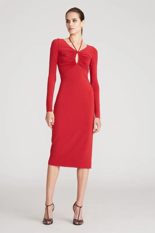 Ember Stretch Jersey Dress made by H by Halston