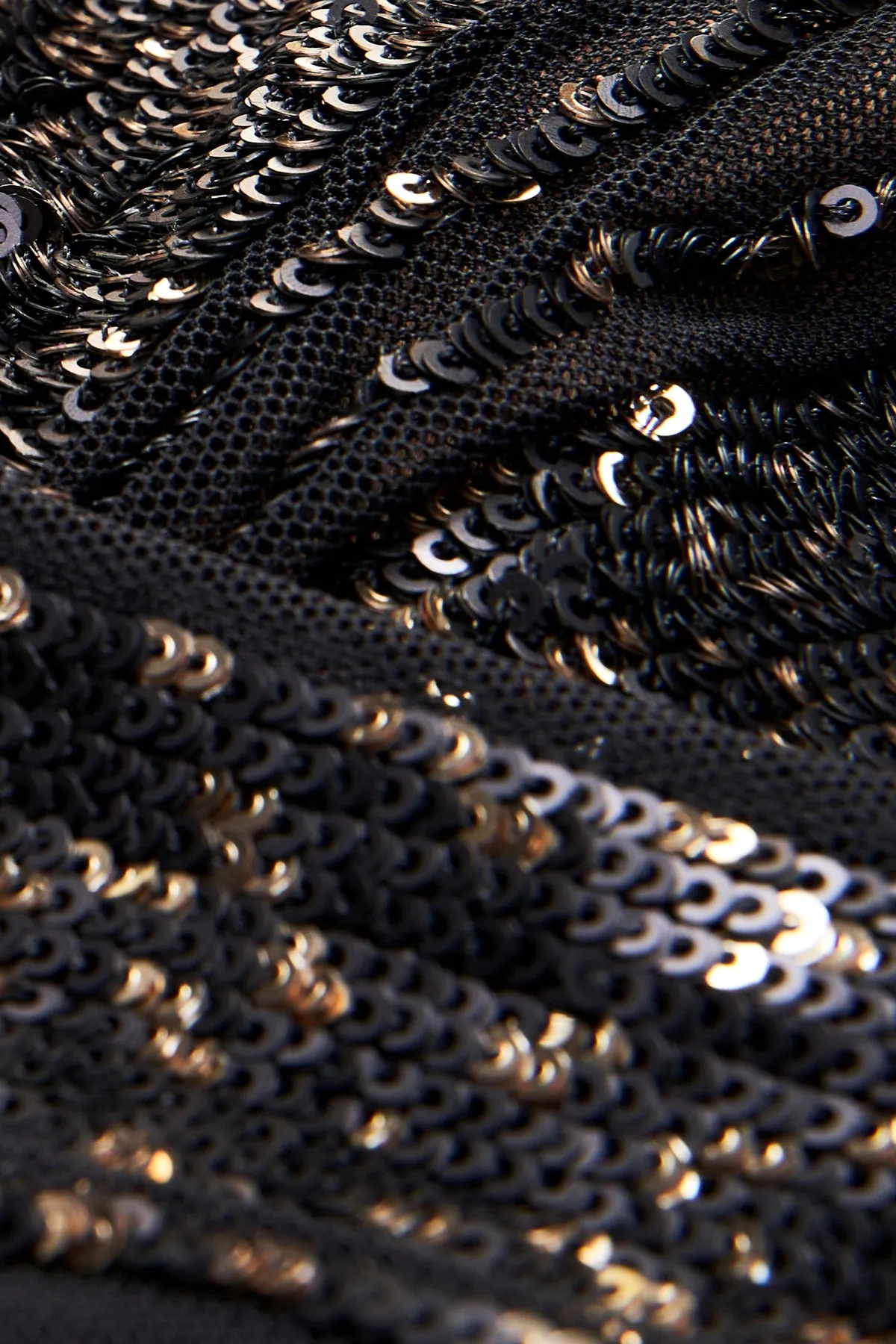 Esra Gown In Striped Sequin sold by H by Halston product image thumbnail 5