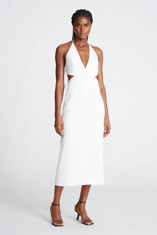 Kailey Dress In Stretch Crepe sold by H by Halston
