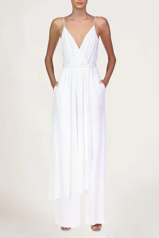 Abigail Jersey Jumpsuit sold by H by Halston
