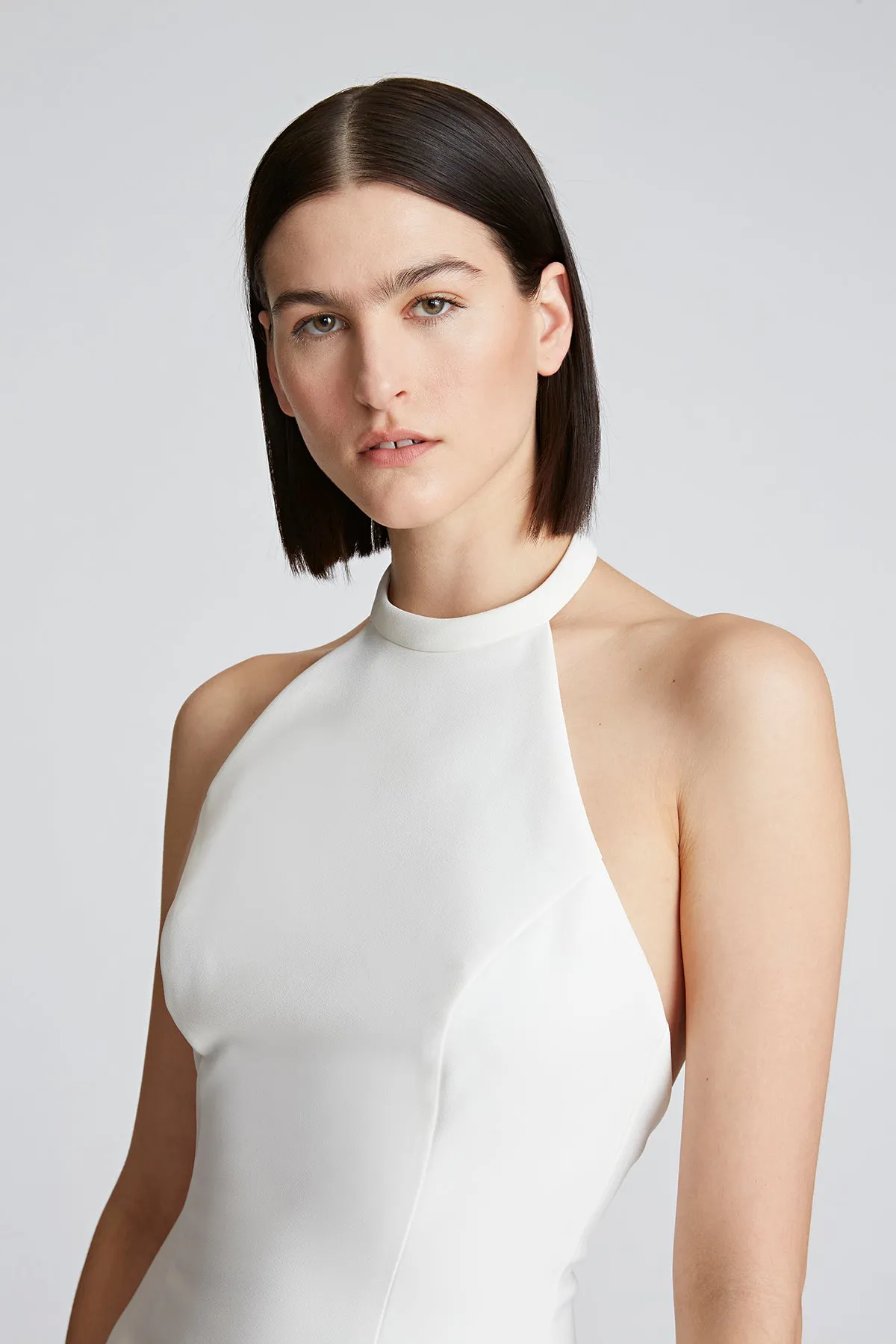 Vic Halter Crepe Dress sold by H by Halston product image thumbnail 4