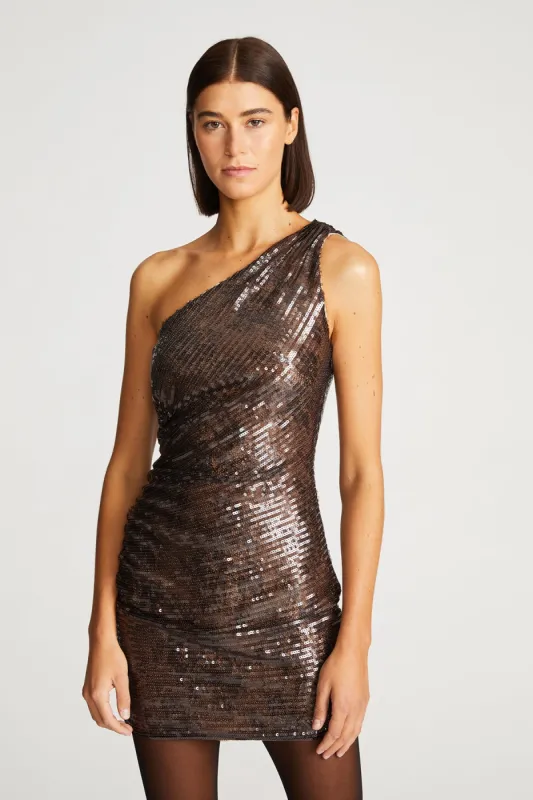 Shyla Dress In Lace Sequin sold by H by Halston