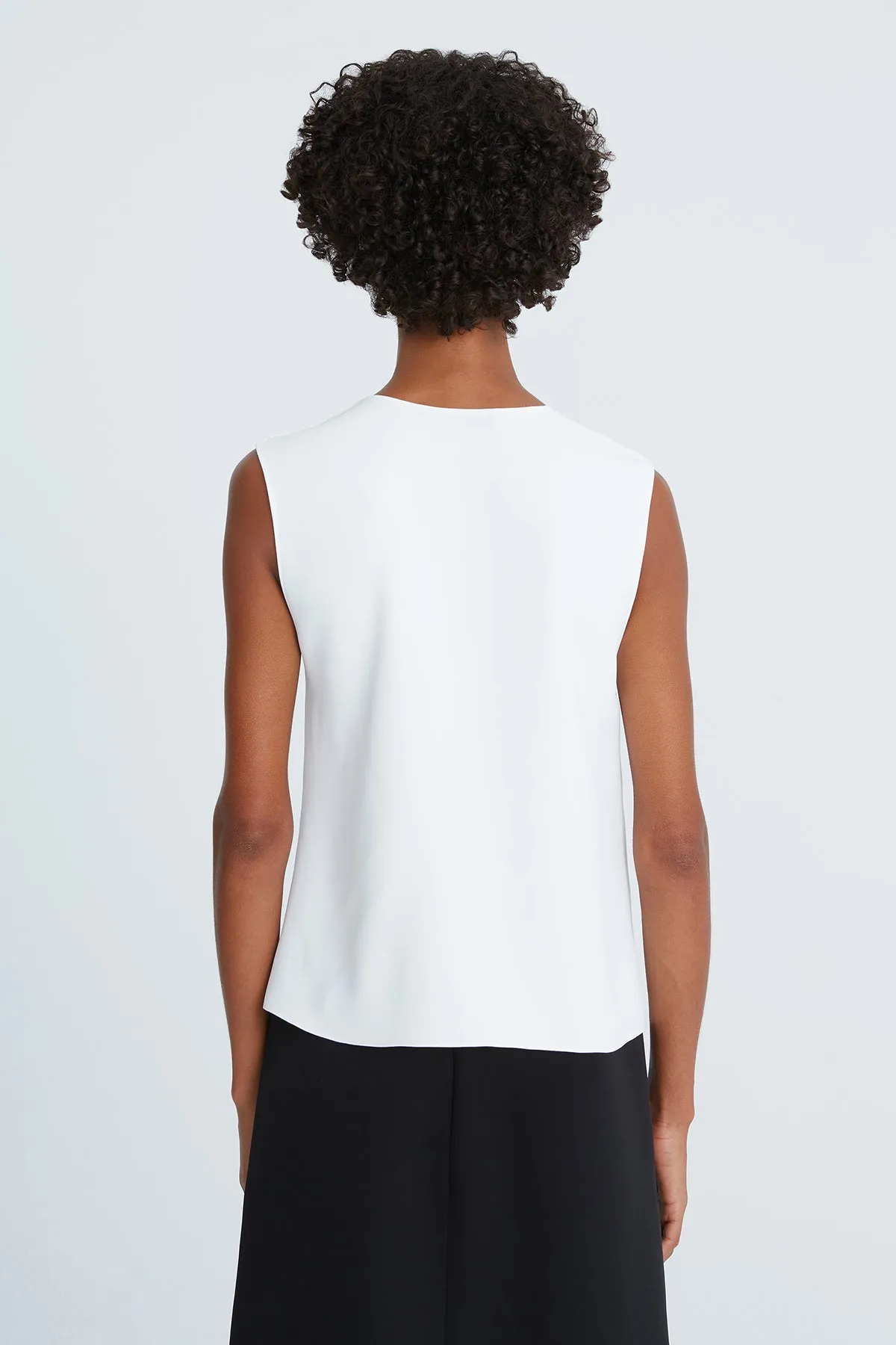 Valencia Crepe Twist Top sold by H by Halston product image thumbnail 3