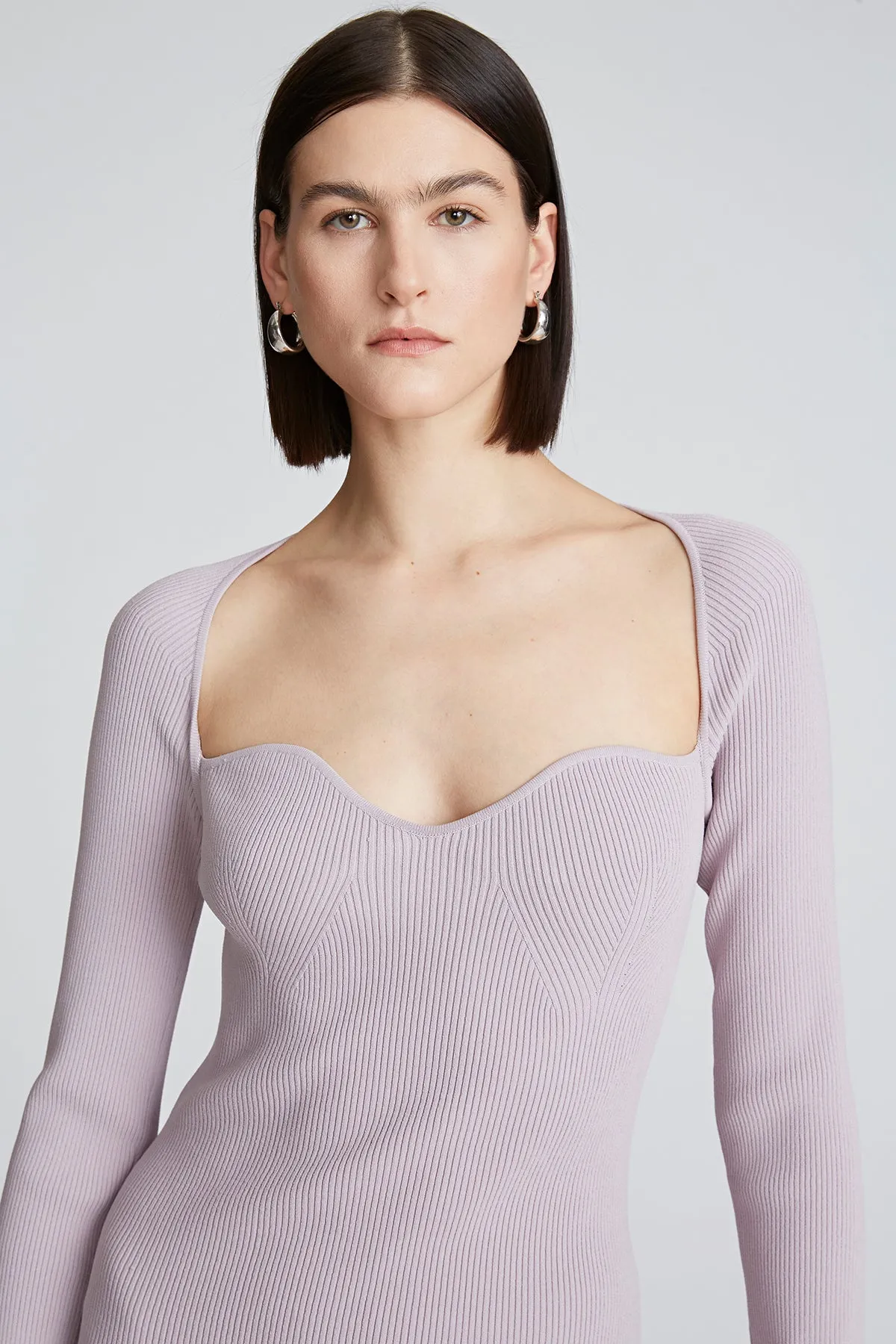 Sawyer Dress In Matte Viscose sold by H by Halston