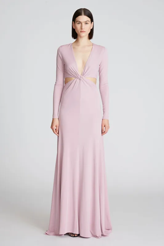 Andie Matte Jersey Twist Gown sold by H by Halston