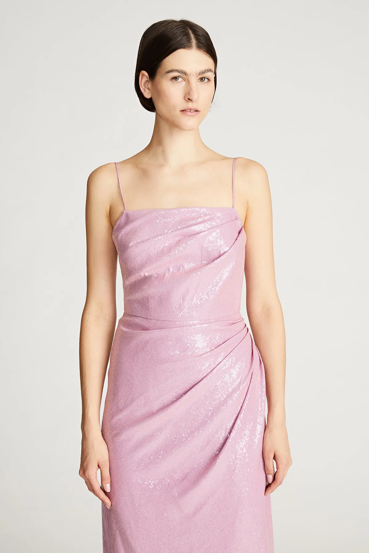 Alania Gown in Stretch Sequin sold by H by Halston product image thumbnail 4